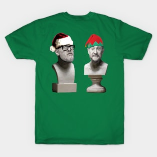 Task Master Christmas statues (no text) T-Shirt